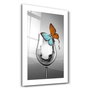 Wallity CAM-1015 Pintura Decorativa de Vidrio Templado 46 x 72 cm Arte de Pared Impresión UV Duradero Elegante
